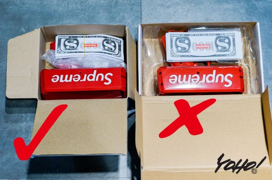 超高仿supreme配件连"潮流警察"都没有办法?| real or