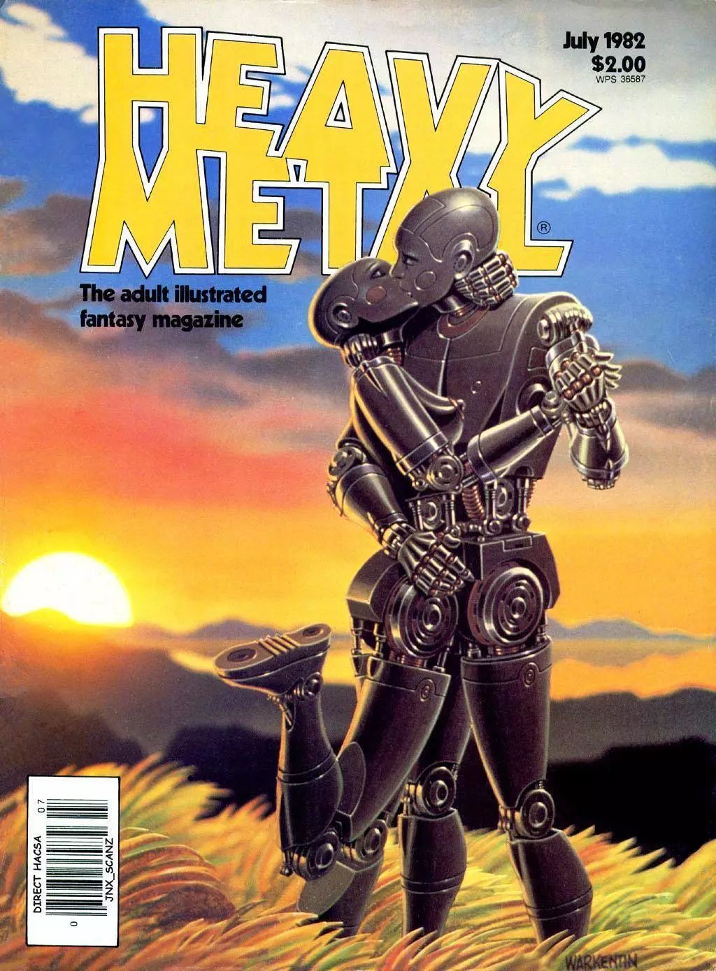 heavy metal magazine, july 1982