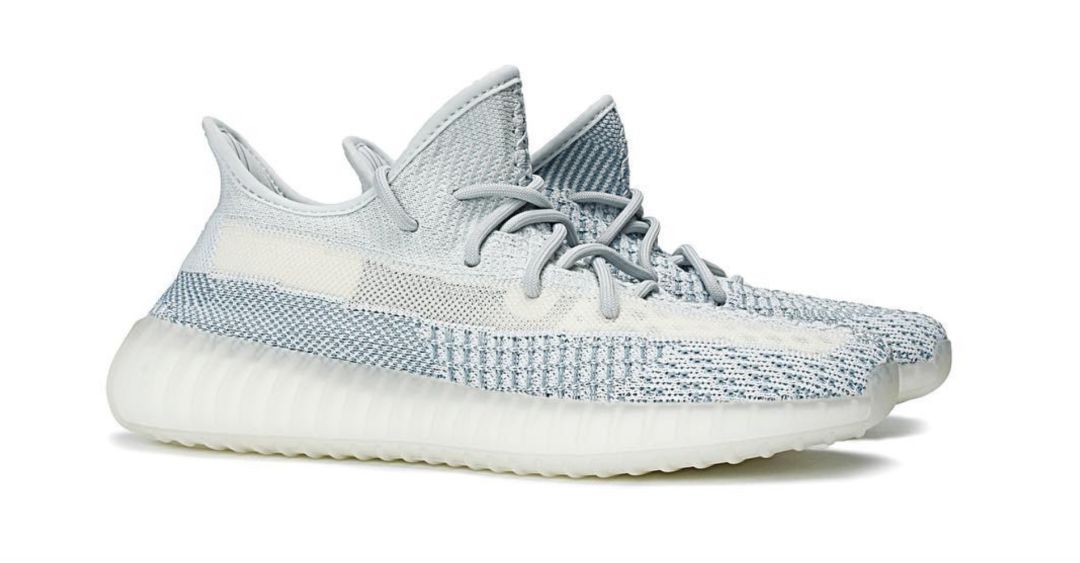 yo!鞋闻 | adidas yeezy boost 350 v2「cloud white」实物图曝光!