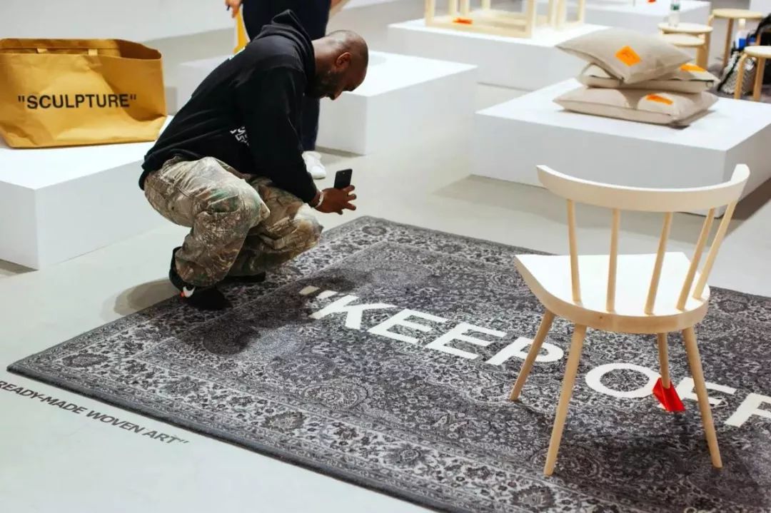 Virgil Abloh, Four Abloh chairs model 499 from the Markerad collection  for IKEA, 2019. - Bukowskis