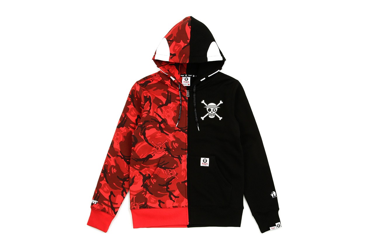 aape x《one piece》全新联名系列现已登场!